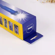 Модный дизайн картонная упаковочная коробка с золотой фольгой горячего тиснения, индивидуальный из гофрокартона коробка- DH10243