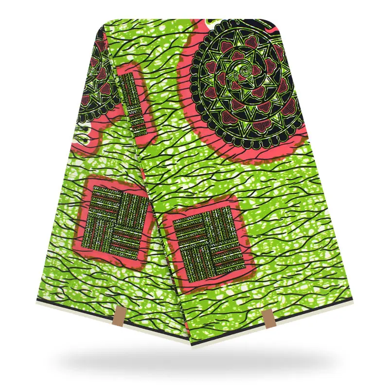 

Wax Africain Print Fabric new Fabric Ankara african fabric wax print cotton Batik Fabric for women dress