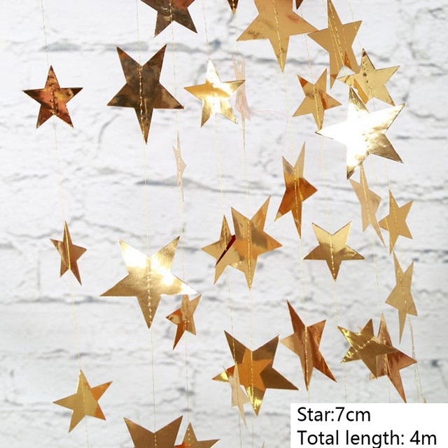 Artificial Snowflakes Paper Garland Frozen Party Ornaments Christmas Decorations for Home Winter Wonderland Party Decorations