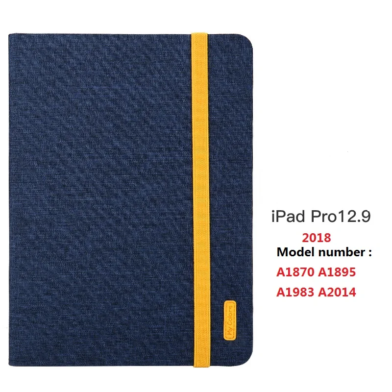 For iPad Pro 12.9 Высококачественный чехол для iPad pro 11, ударопрочный силиконовый чехол из искусственной кожи с подставкой и функцией автоматического сна для iPad pro 12,9, чехол s funda - Цвет: For iPad Pro 12.9