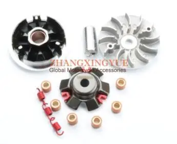 Гоночный вариатор Набор для GY6 152QMI 157QMJ 125cc 150cc китайский скутер Мотоцикл мопед картинг 3 вида пружины дополнительно - Цвет: 2000 RPM