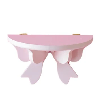 

Butterfly Wood Wall Shelf Girls Bedroom Holder Storage Rack Shelving Home Decor Storage Stand 20cm x 12cm x 8.5cm TB Sale