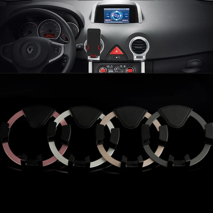 Air Vent Мобильный телефон крепление Hands Free Круглый гравитационный Автомобильный держатель для Телефона Колыбель CSL88