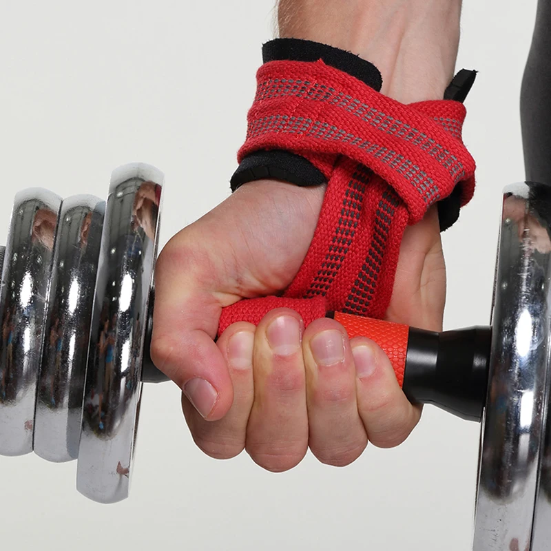 Weight Lifting Wrist Straps For Deadlifts Crossfit Fitness Bodybuilding