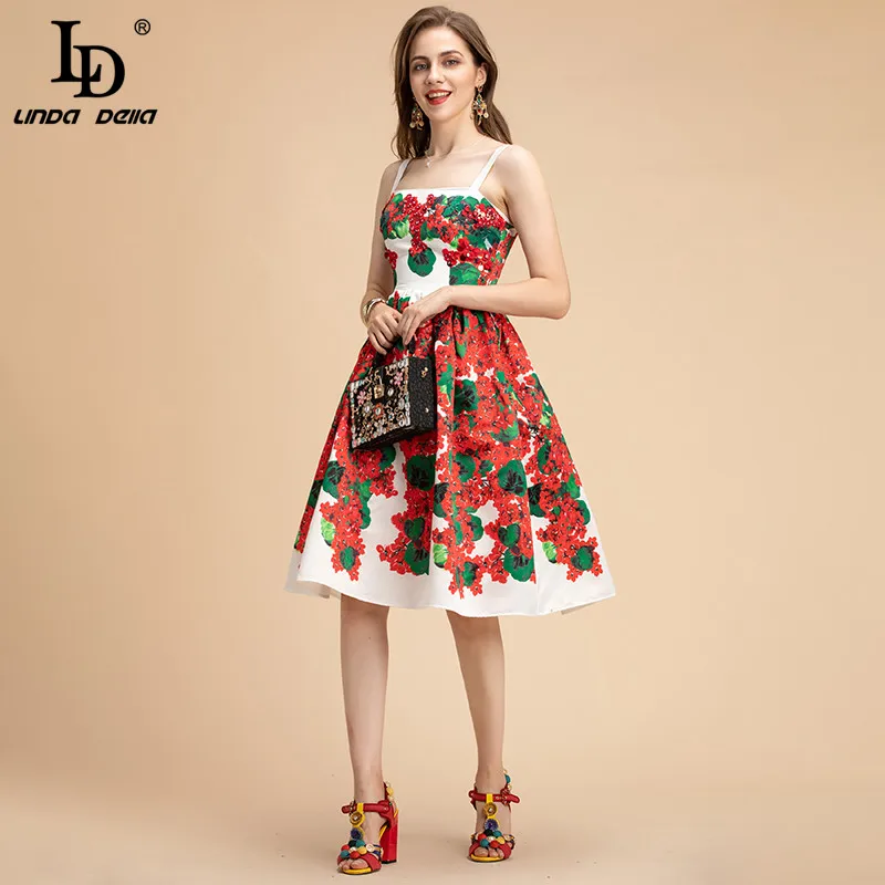 MoaaYina Fashion Designer dress Spring Women's