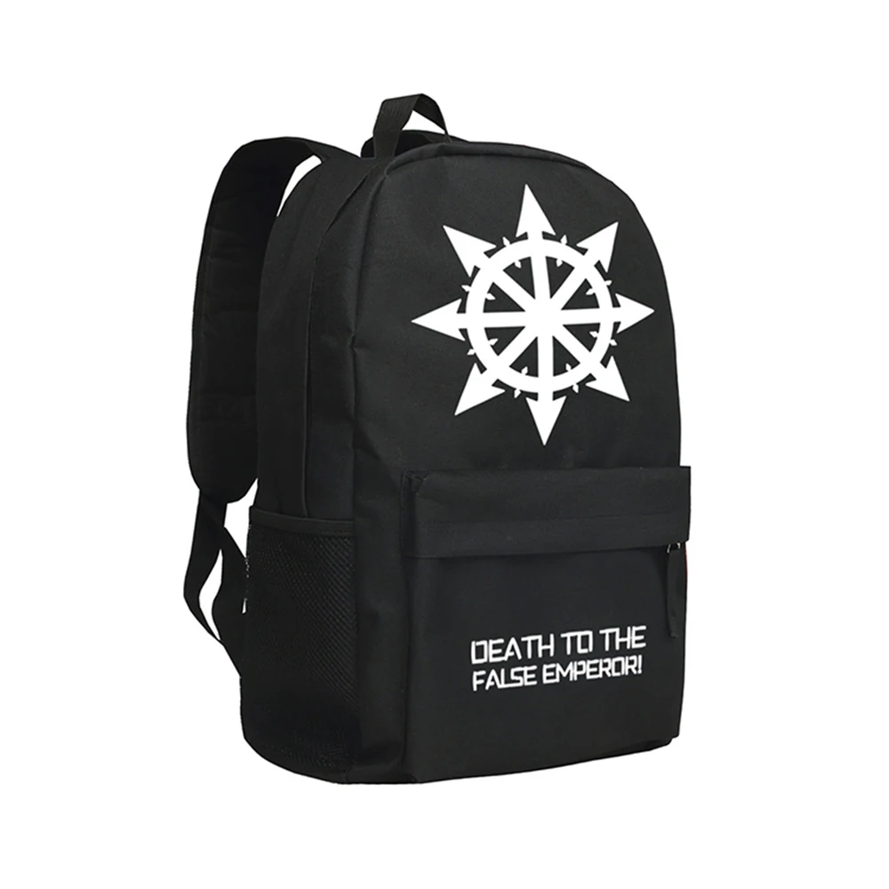 

MeanCat Men Shoulder Bag Warhammer 40000 Dawn of War II Backpack for Students Bookbag