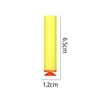 30/50/100PCS Children Toy Gun Yellow Soft Bullet Foam Guns Accessories Sucker Refill Darts EVA Military Gift For Boys Kid 6