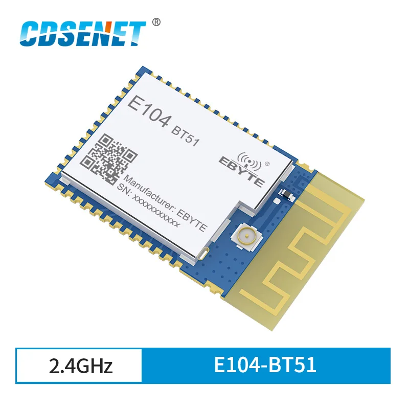 

ibeacon bluetooth to uart serial port CC2640R2F beacon E104-BT51 BLE5.0 module