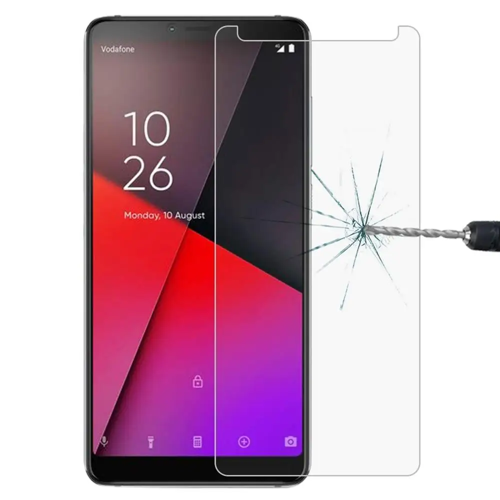 

Phone Screen Film 0.26mm 9H 2.5D Explosion-Proof Tempered Glass Film for Vodafone Smart X9 Anti-Scratch Tempered Glass