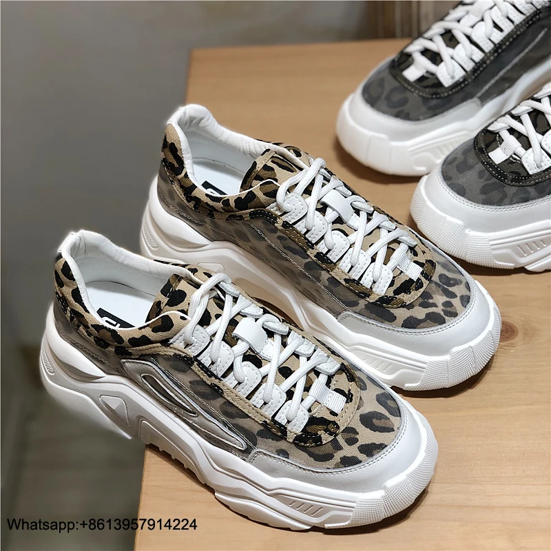 Женские кроссовки; scarpe donna; повседневная женская обувь с перекрестной шнуровкой; chaussures femme; Zapatos De Mujer; женская обувь на среднем каблуке с леопардовым принтом