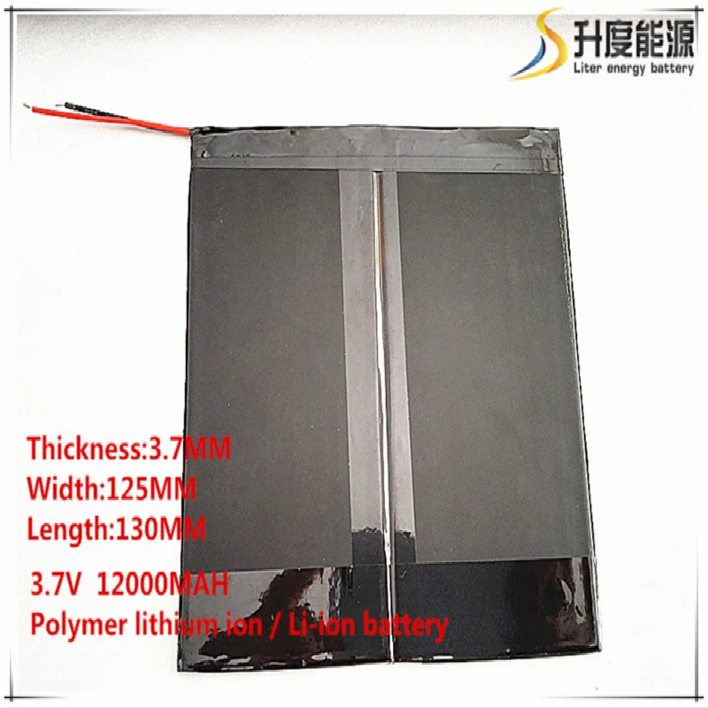 37125130 3 7 V 12000mAH [37125130] литий ионный/литий ионный аккумулятор|battery for tablet pc|li-ion battery