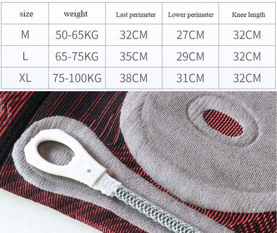 Knee Support Silicone Spring Knee Protector
