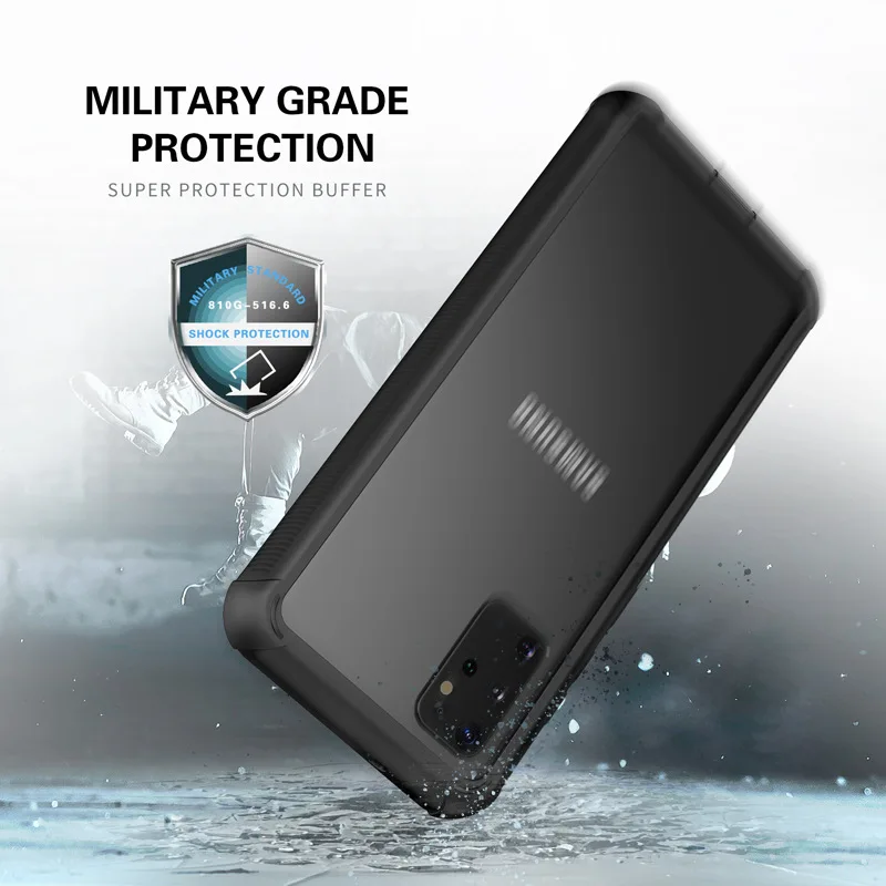 Shockproof Case for Samsung Galaxy S8 S9 S10 S20 Plus Ultra Full Body Case for Note 9 10 360 Protect Case Cover Screen Protector Shockproof Case for Samsung Galaxy S8 S9 S10 S20 Plus Ultra Full Body Case for Note 9 10 360 Protect Case Cover Screen Protector