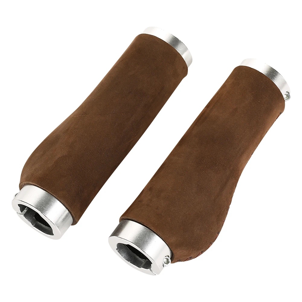 leather bicycle grips
