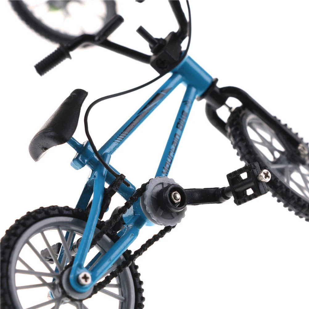 Милые мини-Пальчиковые игрушечные велосипеды BMX горный велосипед креативный игрушечный костюм Детский Взрослый BMX Фикси велосипед Скутер для пальца игрушки вечерние подарки для детей