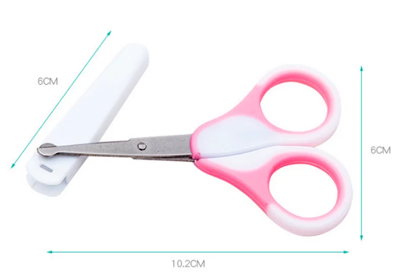 3 вида цветов безопасные кусачки для ногтей из нержавеющей стали, ножницы, маникюрный резак для новорожденных, удобный уход за ребенком, безопасная детская игрушка для ногтей