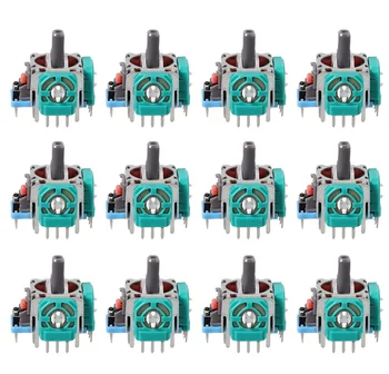 

12X Original 3D Analog Joystick Module Thumbstick Replacement For PS4 PlayStation 4 Controller Stick For XBox One Repair Part