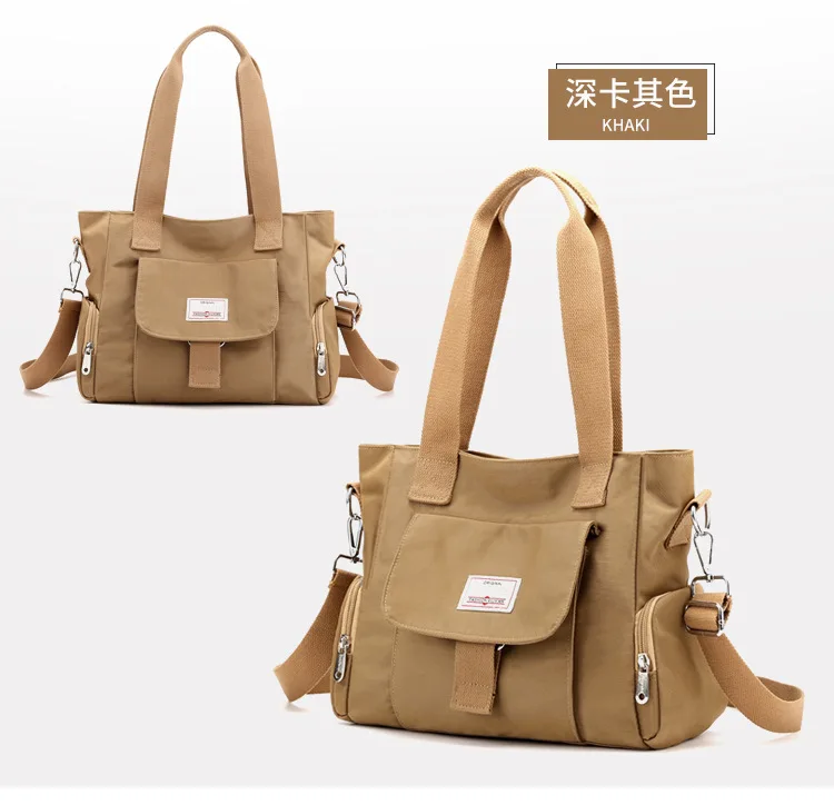 2022 New Women's Handbags Multi-layered Lightweight One-shoulder Messenger Bag Oxford Cloth Large-capacity Women's Handbag