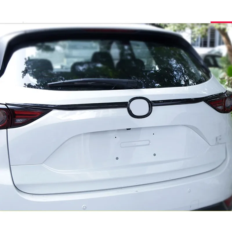 Для Mazda CX-5 Хромированная ручка Крышка Хвост ворота отделка ободок литья автомобиля Стайлинг ABS Гарнир