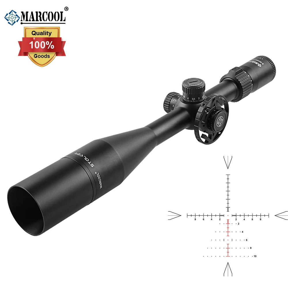 MARCOOL STALKER 5-30x56 HD IR FFP Открытый тактический дальний охотничий прицел снайперский оптический Коллиматорный прицел