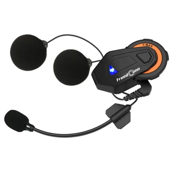 

FREECON Motorcycle Intercom Helmet Headset Waterproof 6 people connect Helmet Speaker Interphone Moto Headset Intercom 1500M