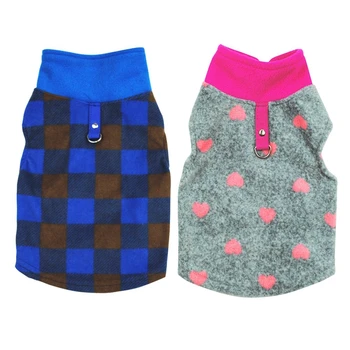 

Winter Pet Dog Clothes Warm Harness Jacket For Small Dogs Winter Clothing Vest Thickening Coat With Traction Ring7