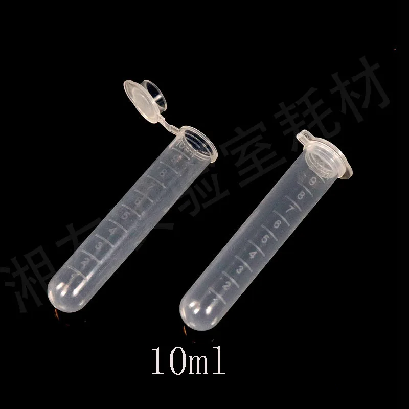2ml/ 5m /10ml /15ml cover connected centrifugal tube EP tube transparent round bottom with scale