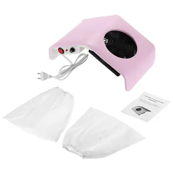 

Nail Art Salon Nail Cleaner Suction Dust Collector Machine Manicure Tool For Acrylic UV Gel Tip Beauty Equipment EU Plug