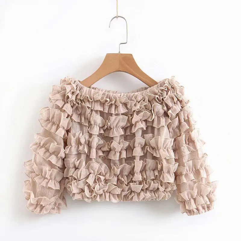 

Jiangnan 45-81031 European and American fashion shoulder a word