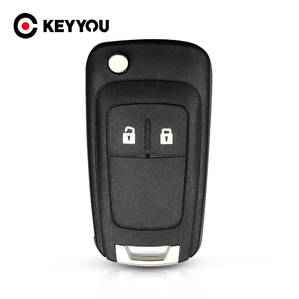 KEYYOU 10 шт./лот 2 кнопки модифицированный Сменный Чехол для пульта дистанционного