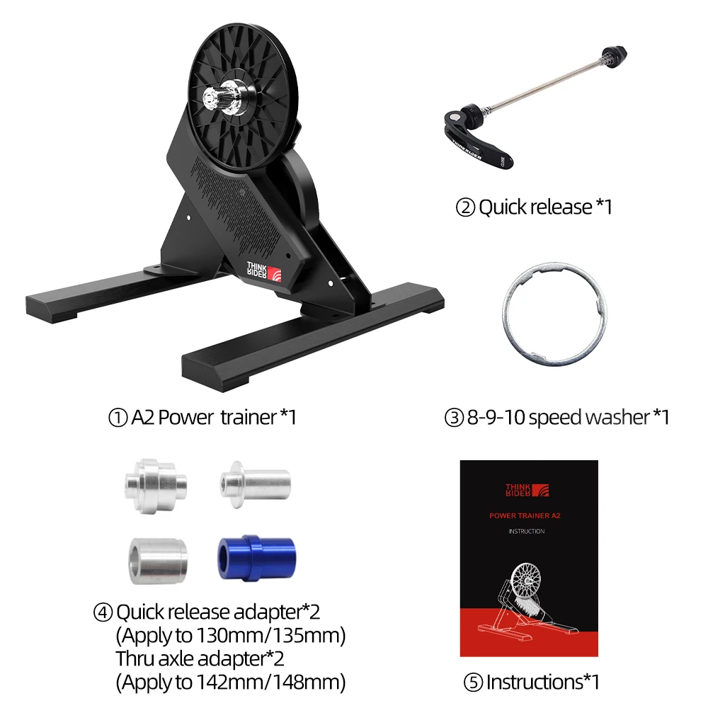 thinkrider X2MAX スマートトレーナー サイクルトレーナー 中古 開封済 未使用品】ThinkRider X2Max スマートトレーナー 屋内