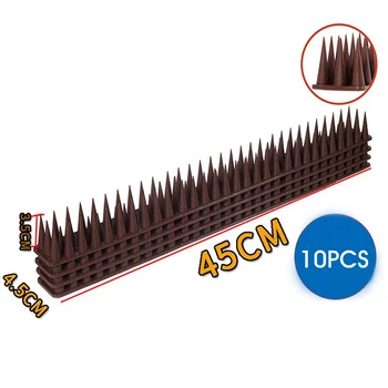 

10pcs/set Roof Easy Install Electrical Equipment Home Cats Bird Yard Garden Fence Wall Spikes Foxes Wiring Cable Anti Climbing