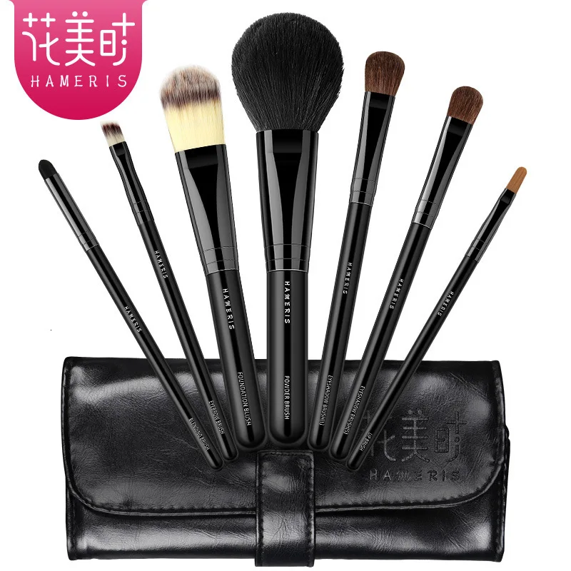 Кисть для макияжа 7 филиалов костюма окулярная область кисть теней красивая