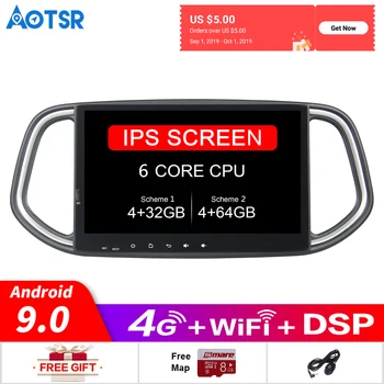 

Android 9.0 DSP Car GPS Navigation radio player For KIA KX3 2014-2017Multimedia Player Radio Touch Screen Audio Head Unit No DVD
