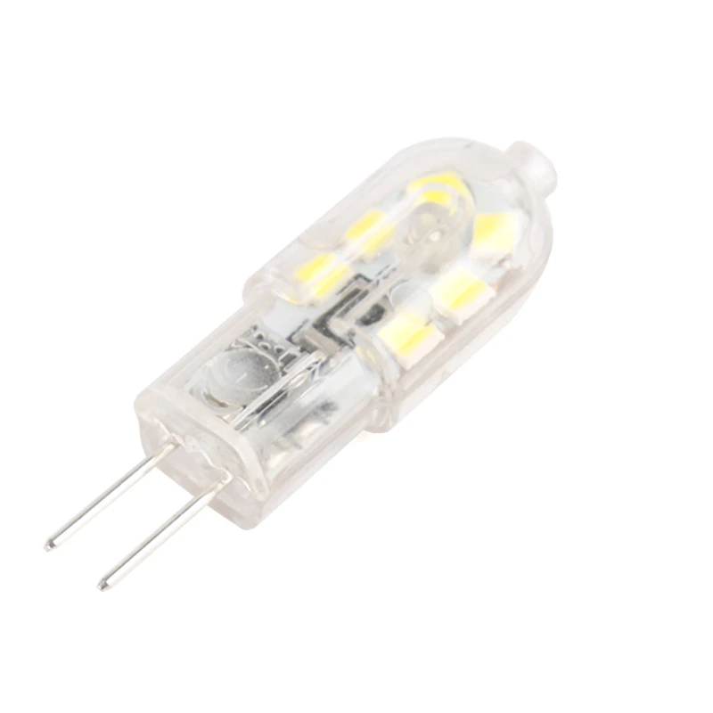 2 шт. G4 12 В 2835 SMD лампа силиконовая кристальная 220 3 Вт Диммируемый COB светодиодный