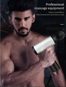 

10pcs New Massage Gun Hypervolt Percussion Deep Tissue Muscle Exercise Bosster Relief Pain After Training Body Relaxation