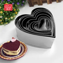 DIY хлебобулочная головка 8/12 из нержавеющей стали резак/в форме сердца светлый класс формы для печенья и бисквитов и овощей круг зубьев класс инструмент