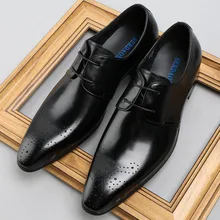 New Fashion Brand Dress Shoes Genuine Leather Suits Men Shoes Classical Gents Luxury Business Formal Pointed Toe Shoes New Fashion Brand Dress Shoes Genuine Leather Suits Men Shoes Classical Gents Luxury Business Formal Pointed Toe Shoes