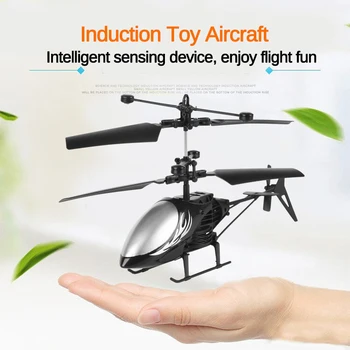 

Mini RC Drone RC Helicopter Flying Infraed Induction Flashing Light Aircraft Quadcopter Children Kids Remote Control Flying Toys