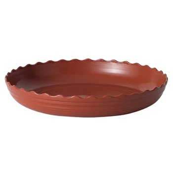 

10pcs Resin Easy Clean Reusable Indoor Outdoor Flower Pot Tray Plant Saucers Succulent Accessories Non Slip Bonsai Thickened