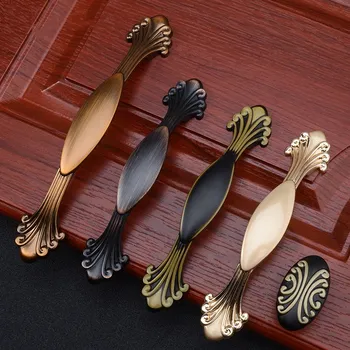 

KK&FING 1PC Vintage Kitchen Door Knobs and Handles Zinc Alloy Drawer Knobs Cupboard Wardrobe Door Pulls Furniture Hardware