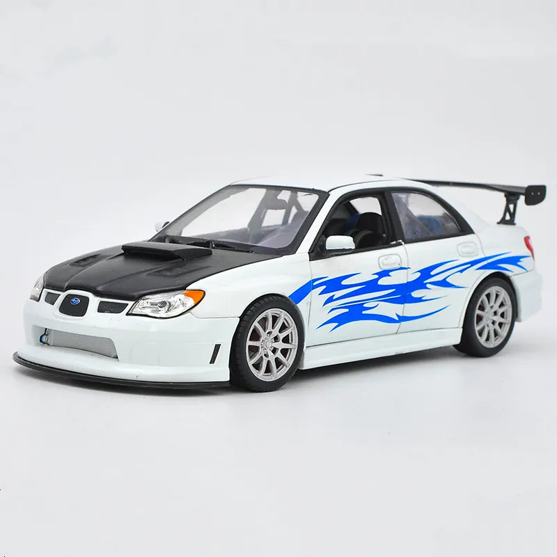 

Exquisite Gift 1:24 Subaru WRX STI Sports Car Alloy Model,Simulation Die Casting Racing Model,Collection Best,Free Shipping