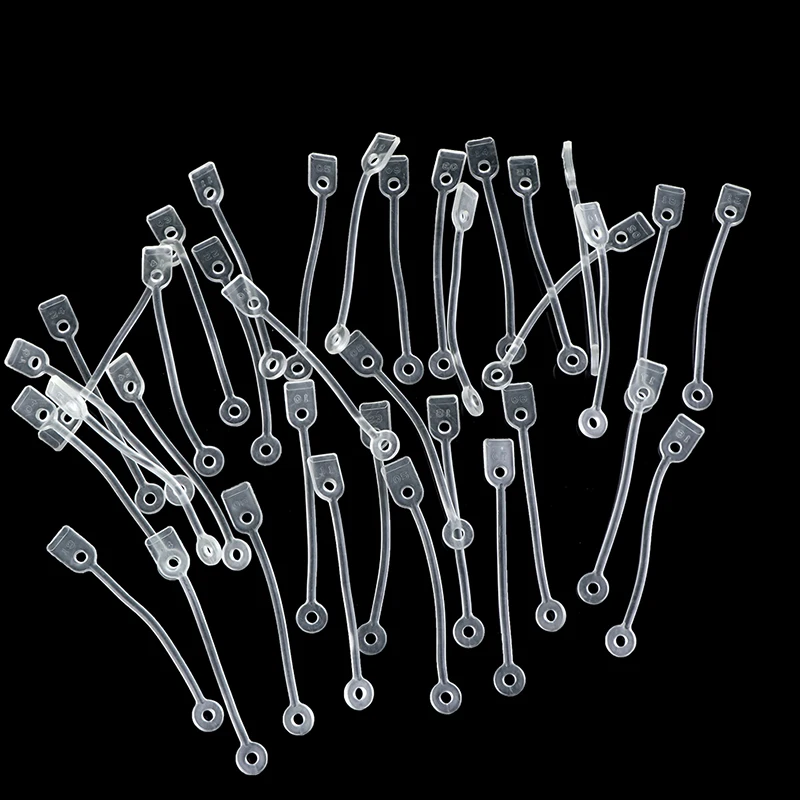 50pcs Perm Rod Bands Replacement Elastic Rubber Bands Perm Rods Curler Roller