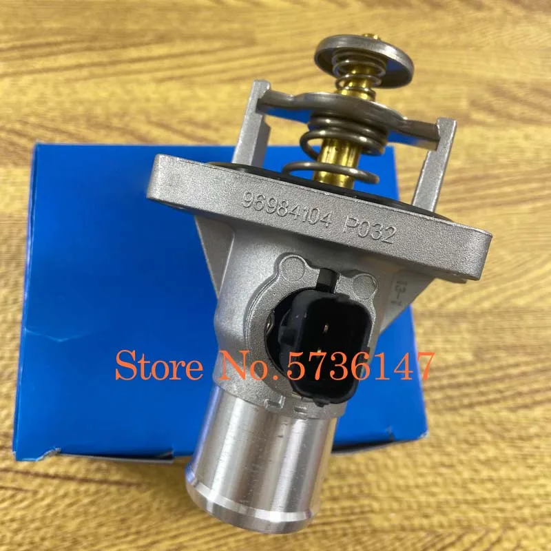 Original Engine Coolant Thermostat Assembly OEM# 96984104 25193683 55578419 For Chevrolet Cruze Sonic Aveo Astra Zafira Signum
