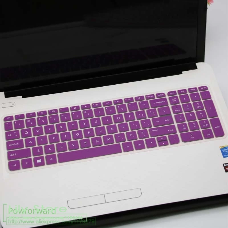 purple Для hp 15-ay039wm 15-ay011nr 15-ay039wm ay103dx ay101tu 15-ay019tu 15-ay108ne 15-ay 15,6 ''чехол для клавиатуры ноутбука кожи - Цвет: purple