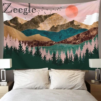 

Zeegle Tapestry Cartoon Anime Print Wall Tapestry Home Decor Japanese Wall Hanging Beach Hippie Blanket Picnic Mat Wall Tapestry