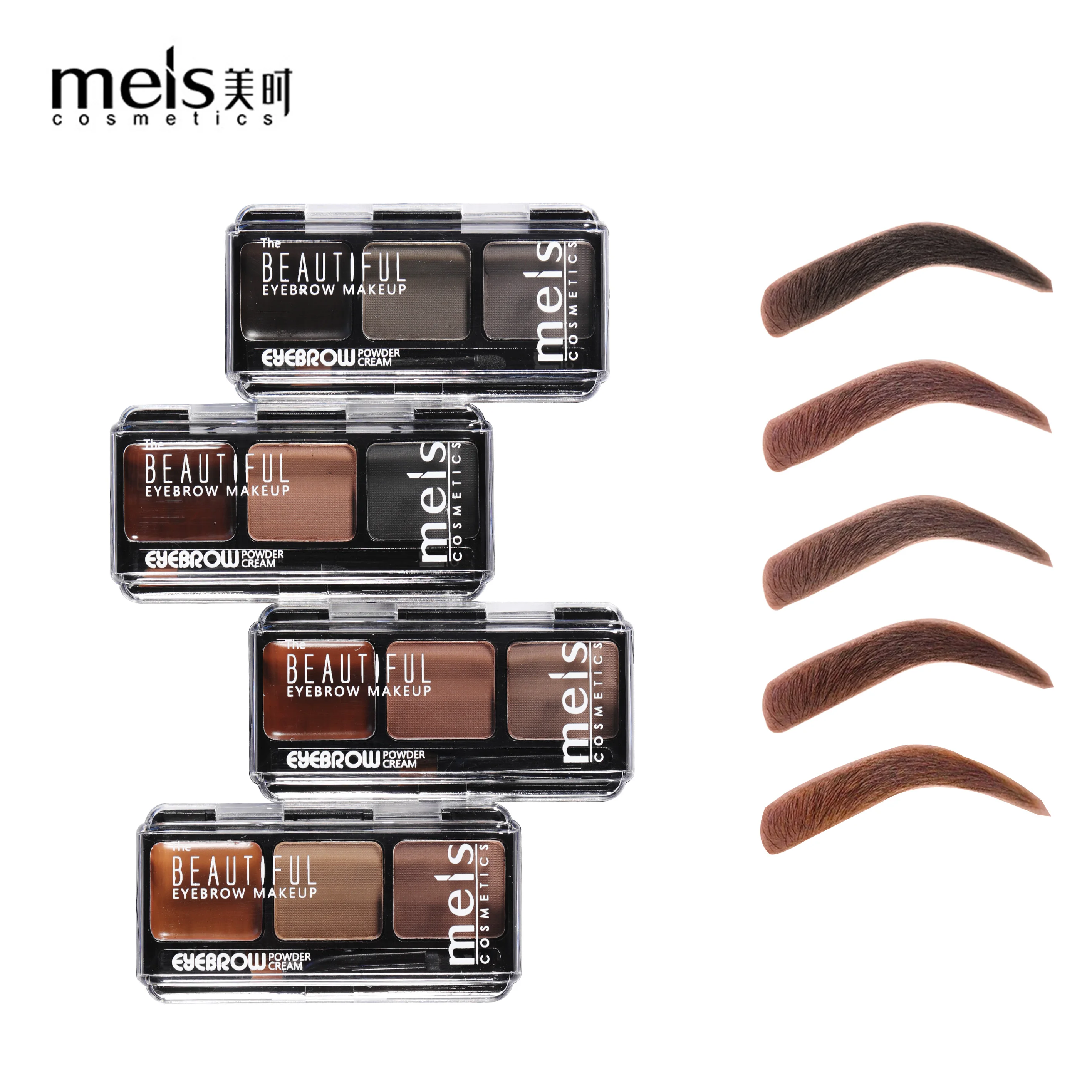 

MEIS Eyes Comestic Brow Enhancer Waterproof Eyebrow Gel Makeup Long Lasting Liquid Eyebrow Cream Eye Brow Makeup Set With Brush
