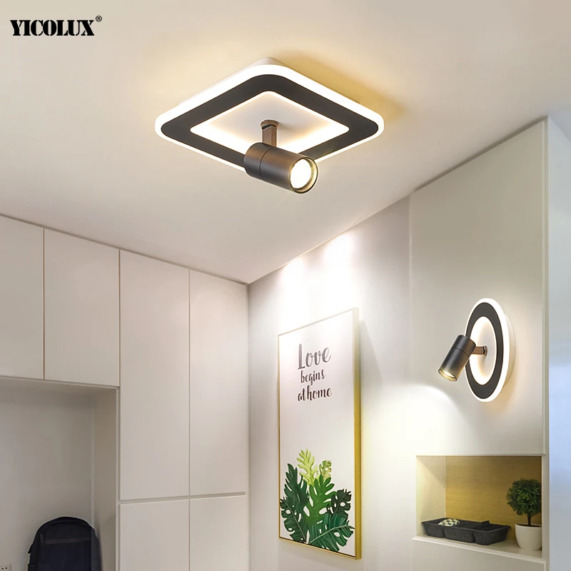 

Modern LED Ceiling Lights For Living Room Background Wall Indoor Home Entrance Celling LED Lamp AC85-260V Lamparas De Techo