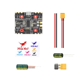 

HGLRC Zeus35 AIO 3-6S F4 Flight Control 35A BLS 4in1 ESC for FPV Racing Drone