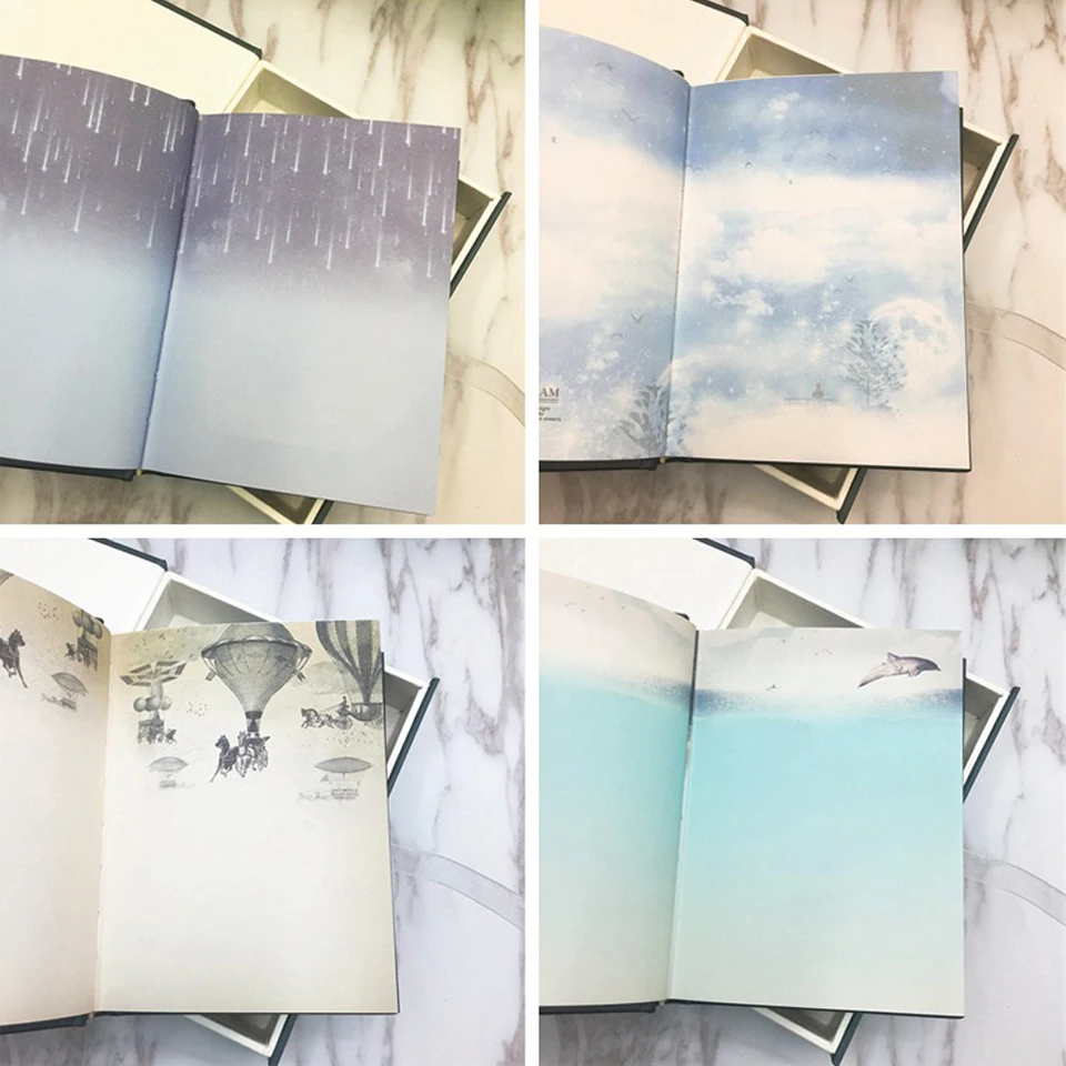 Creative color pages with lock notebook Creative color pages with lock notebook